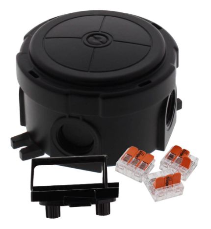 WISKA Polypropylene Junction Box, IP66, IP67, Ø 82 x 57mm