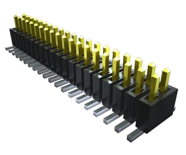 Samtec FTSH Series Horizontal Through Hole PCB Header, 34 Contact(s), 1.27 mm Pitch, 2 Row, Unshrouded