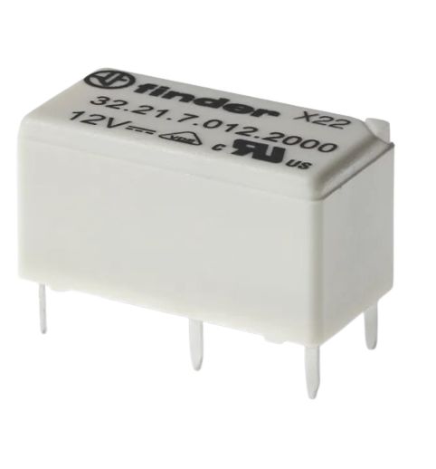 Finder PCB Mount Relay, 5 → 48V dc Coil, 6A Switching Current, SPDT