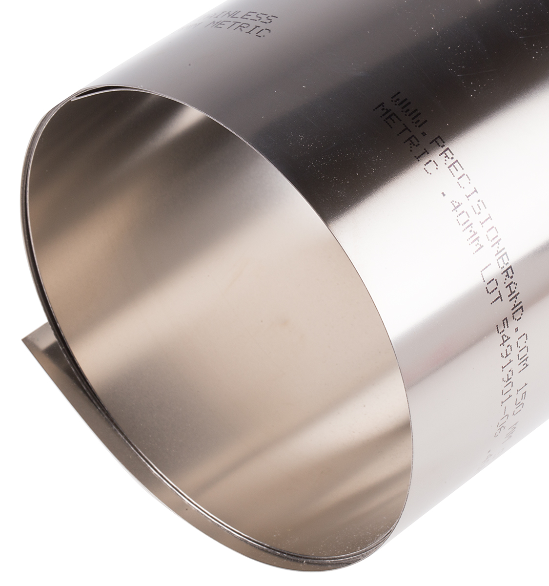 Steel Shim, 1.25m x 150mm x 0.4mm