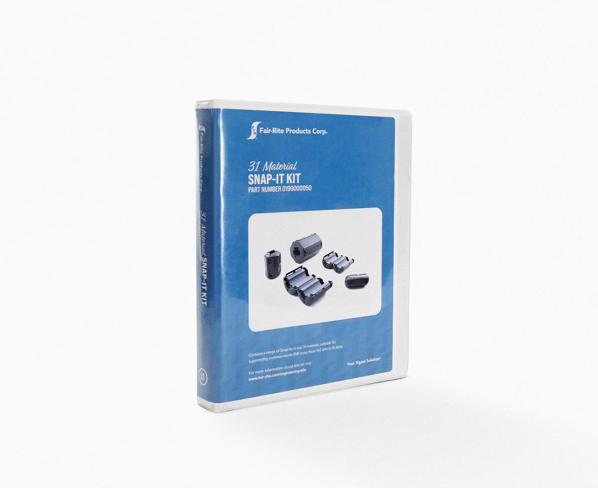 Fair-Rite 31 piece Ferrite Kit Includes Snap It Core