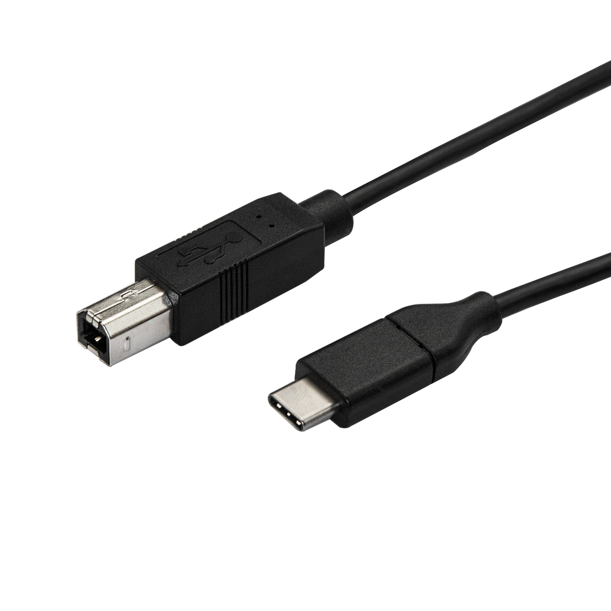 StarTech.com USB 2.0, Male USB C to Male USB B, 480Mbps, 3m