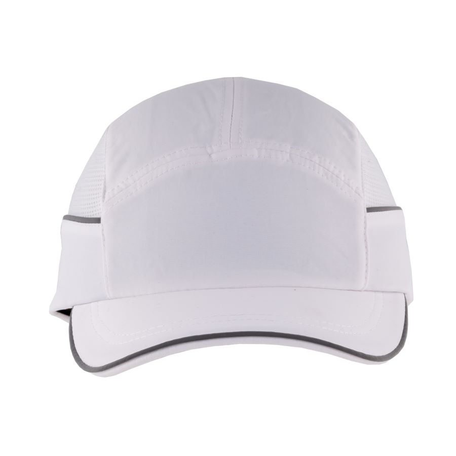 SURFLEX White Standard Peak Bump Cap, ABS Protective Material