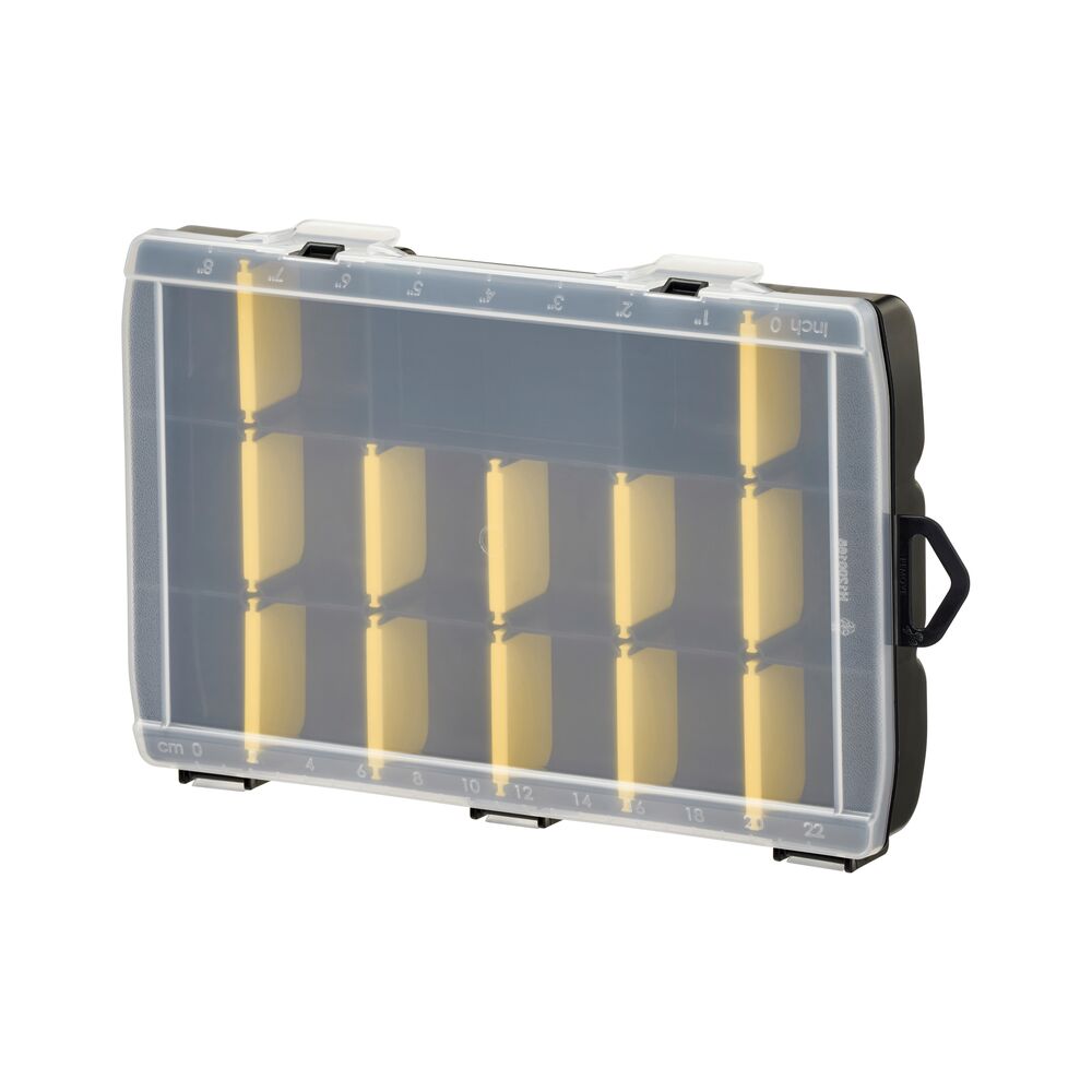 Stanley Transparent Polypropylene Storage Box, 28cm x 4.5cm x 500mm