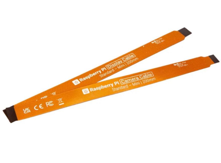 Raspberry Pi 0.3m Ribbon Cable for Raspberry Pi solder Tag Board in Orange