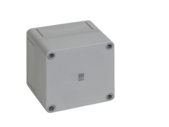 Rittal PK Series Polycarbonate Wall Box, IP66, 81 mm x 94 mm x 94mm