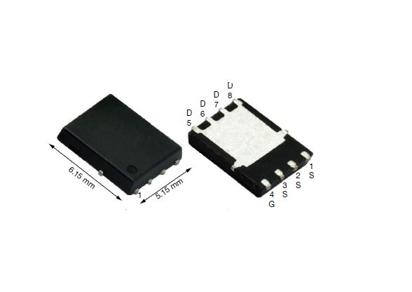 Vishay SiR Type N-Channel MOSFET, 78.4 A, 80 V, 8-Pin PowerPAK SO-8 SiR586DP-T1-RE3
