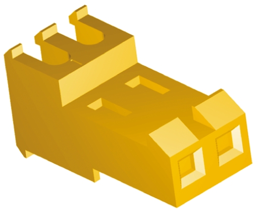 TE Connectivity 2-Way IDC Connector Socket for Cable Mount, 1-Row