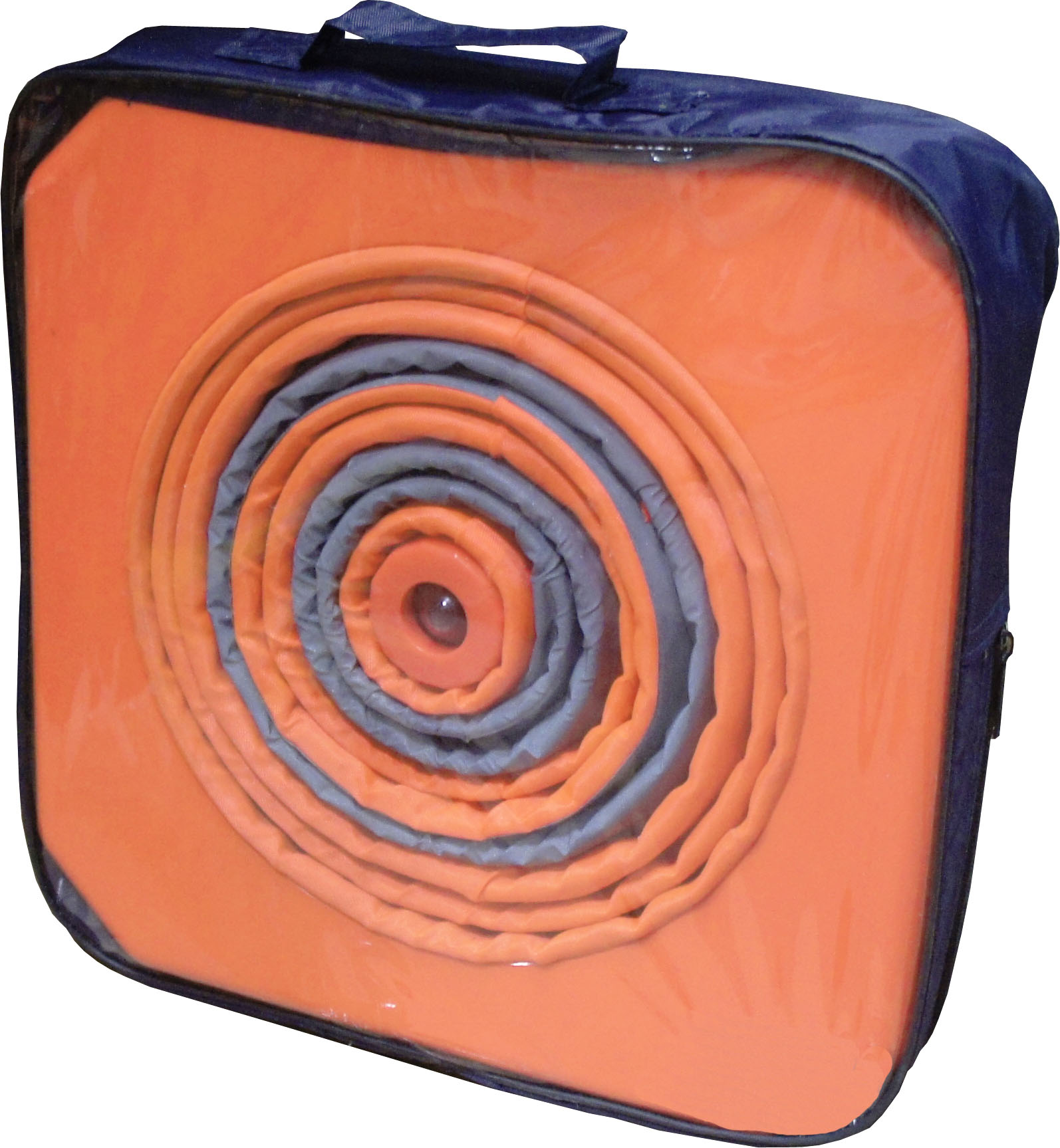 Viso, Grey/Orange 620 mm Polypropylene Traffic Cone