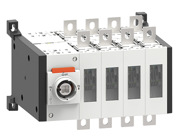 Lovato 4P Pole Screw Mount Changeover Switch - 250A Maximum Current, 250kW Power Rating