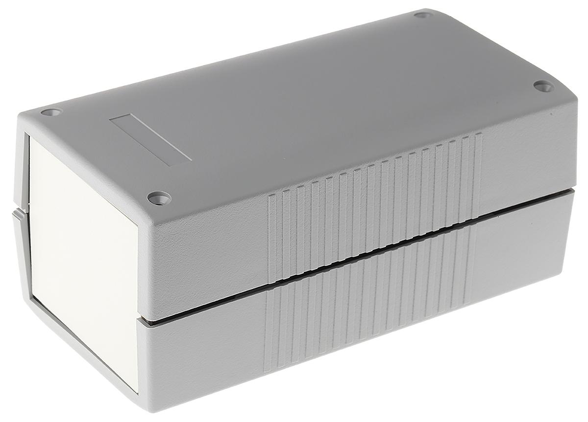 RS PRO Grey ABS Instrument Case, 190 x 100 x 80mm