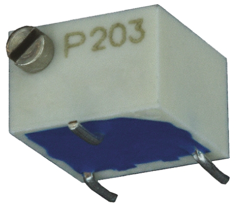 10kΩ, SMD Trimmer Potentiometer 0.25W Side Adjust Bourns, 3269