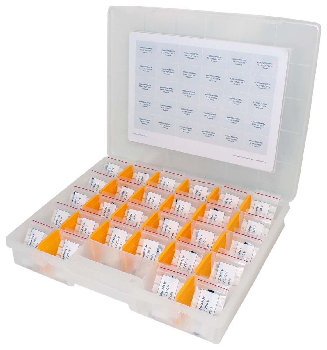 Vishay, Surface Mount Ceramic Capacitor Kit 15 pieces