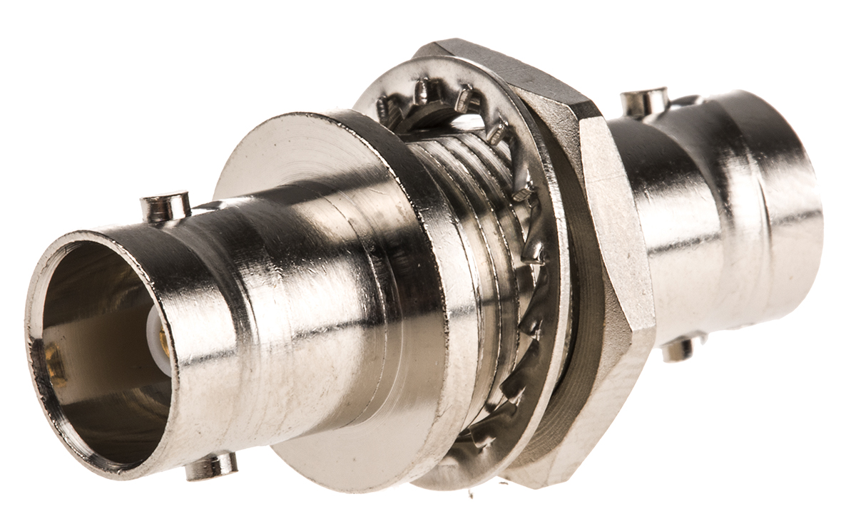 Straight 75Ω RF Adapter BNC Socket to BNC Socket 0 → 1.5GHz