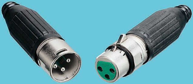 Switchcraft Cable Mount XLR Connector, Female, 3 Way, Silver Plating