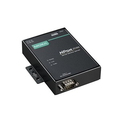 MOXA Device server, 1 Ethernet Port, 1 Serial Port, Serial Interface, 921.6kbit/s Baud Rate