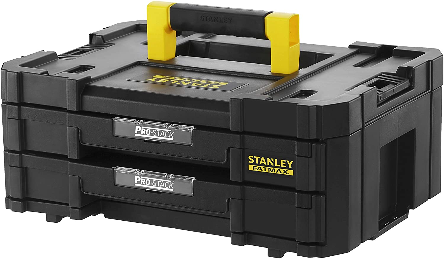 Stanley FatMax PRO-STACK 2 drawers  Polypropylene Tool Box , 430 x 175 x 315mm