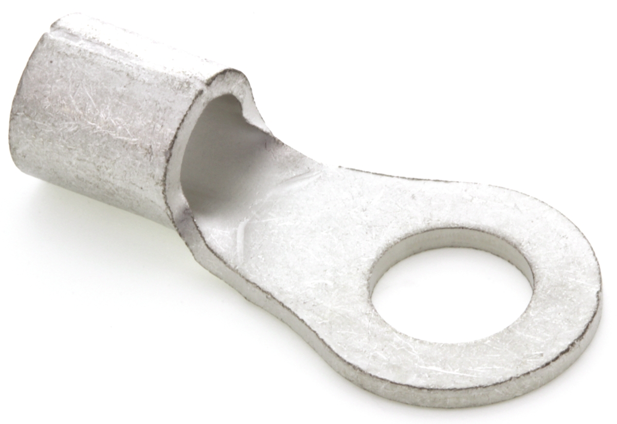 JST, R Uninsulated Ring Terminal, 8mm Stud Size, 10.5mm² to 16.78mm² Wire Size