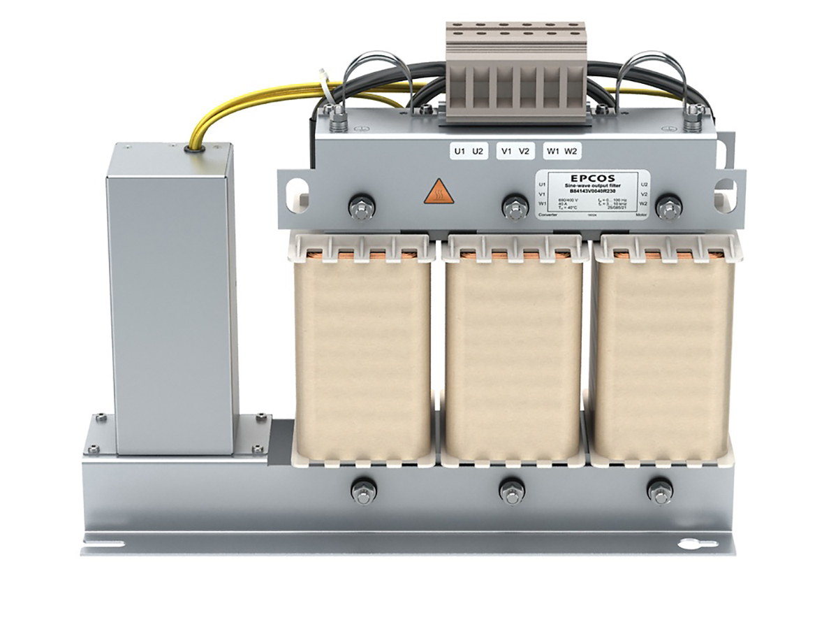 EPCOS, B84143V*R/S230 26A 400 / 690 V ac 50/60Hz, Wall Mount EMC Filter, Terminal Block 3 Phase