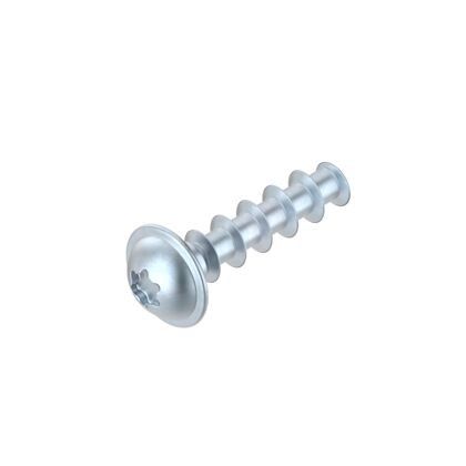 Bosch Rexroth Plastic Phillips Head Self Tapping Screw, 0.55in Long 14mm Long