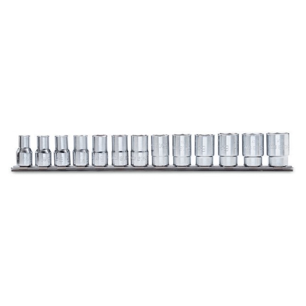 BETA 13-Piece Metric 1/2 in Standard Socket Set , 6 point