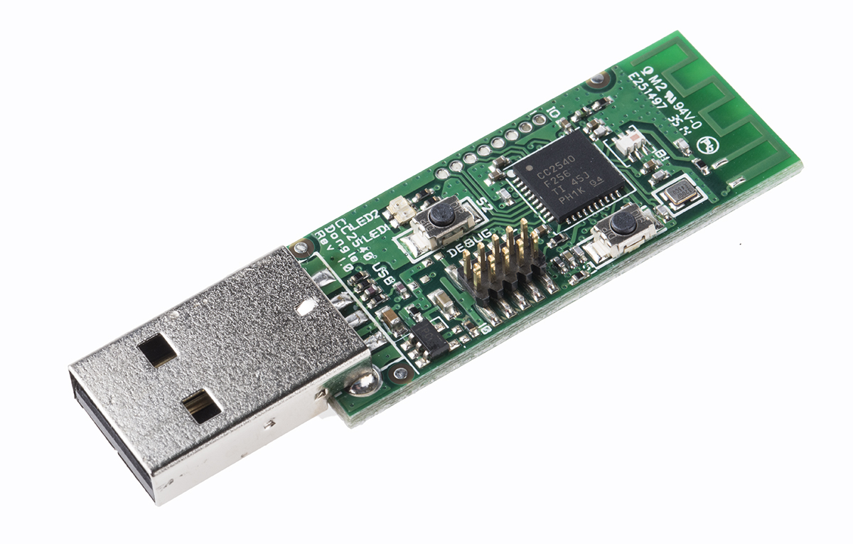 Texas Instruments CC2540 Bluetooth Smart (BLE) USB Stick CC2540EMK-USB