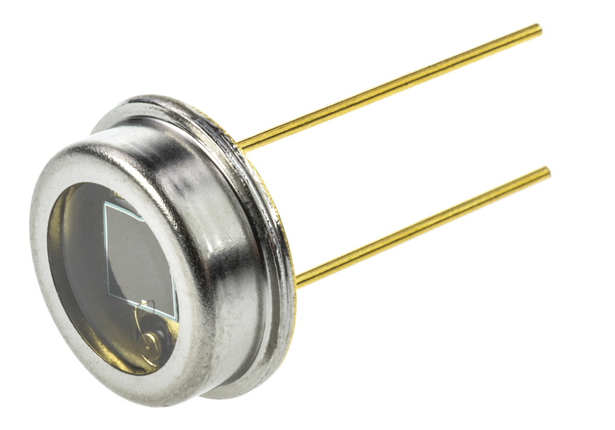 Vishay, BPW20RF IR + Visible Light Si Photodiode, Through Hole TO-5