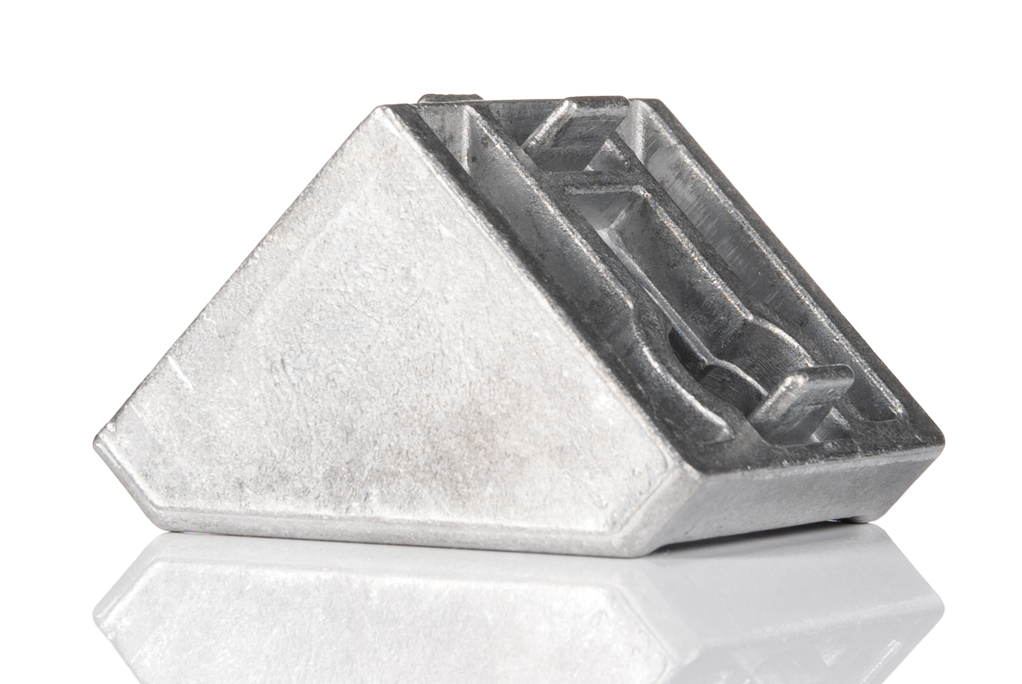 Bosch Rexroth M8 Mounting Bracket, Connecting Component, Strut Profile 40 mm, 45 mm, 50 mm, 60 mm, Groove Size 10mm