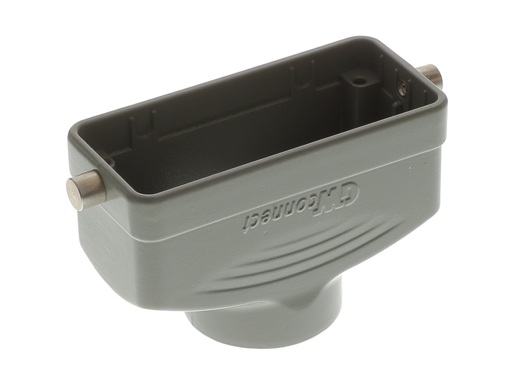 Molex 93601 Heavy Duty Power Connector Hood, Pg21 Thread, Top Entry