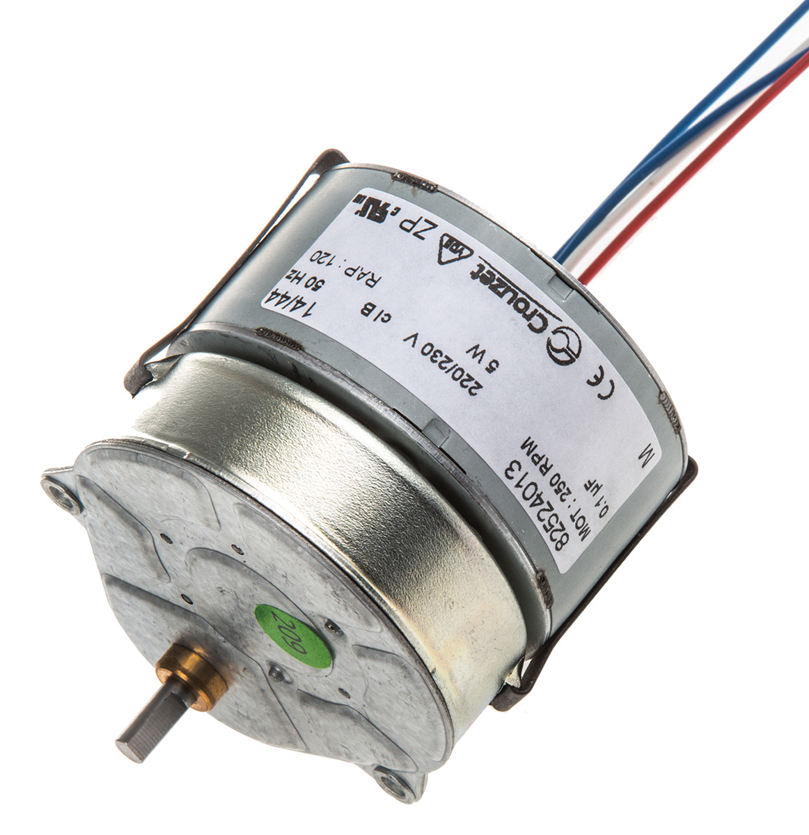 Crouzet Reversible Synchronous Geared AC Geared Motor, 3.5 W, 230 → 240 V