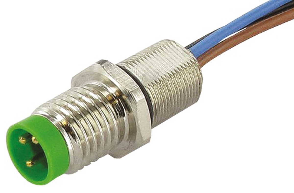 Murrelektronik Limited Circular Connector, 3 Contacts, Bulkhead Mount, M8 Connector, Plug, Female, IP67, 7000 Series