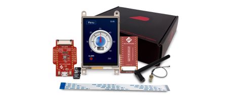 4D Systems SK-GEN4-ESP32-32, GEN4-ESP32-32 Starter Kit 3.2in TFT Starter Kit With ESP32 SoC for Display Development