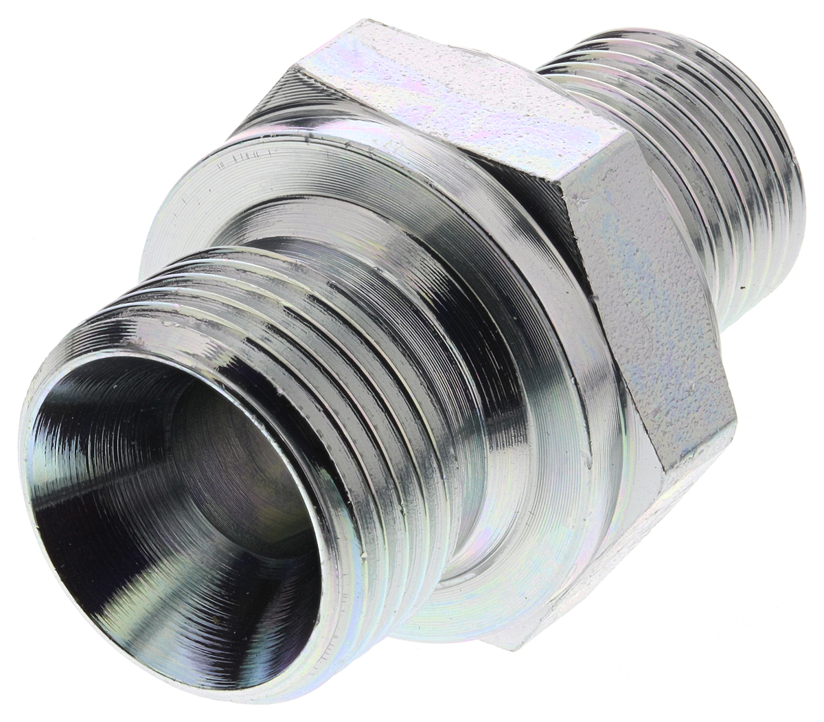 Parker Hydraulic Straight Threaded Adaptor G 3/8 to R 1/4 Male, 6F3MK4S