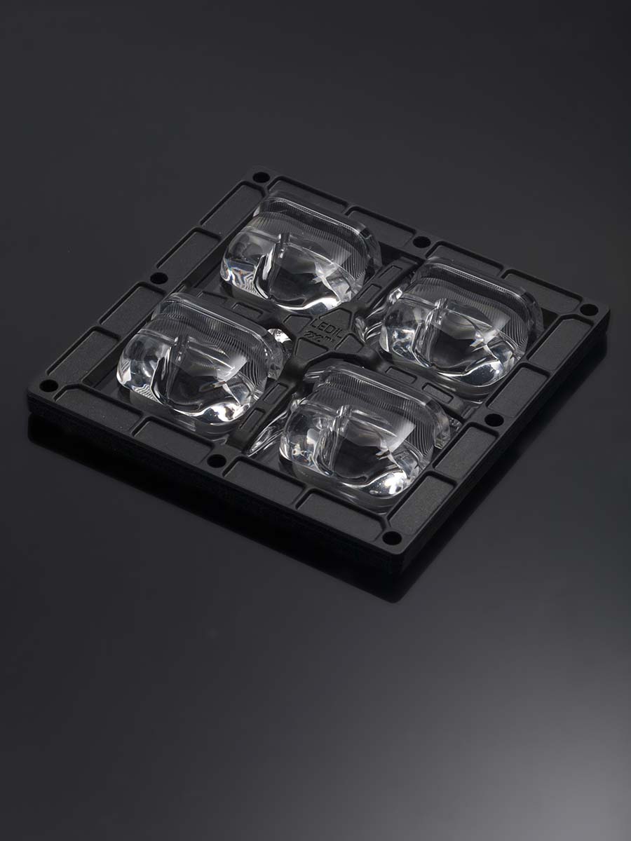 Ledil FP15752_STRADA-2X2MXS-T3, STRADA Series 4-Way LED Lens, Medium Beam