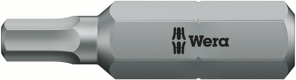 Wera Hexagon Driver Bit, 30 mm Tip