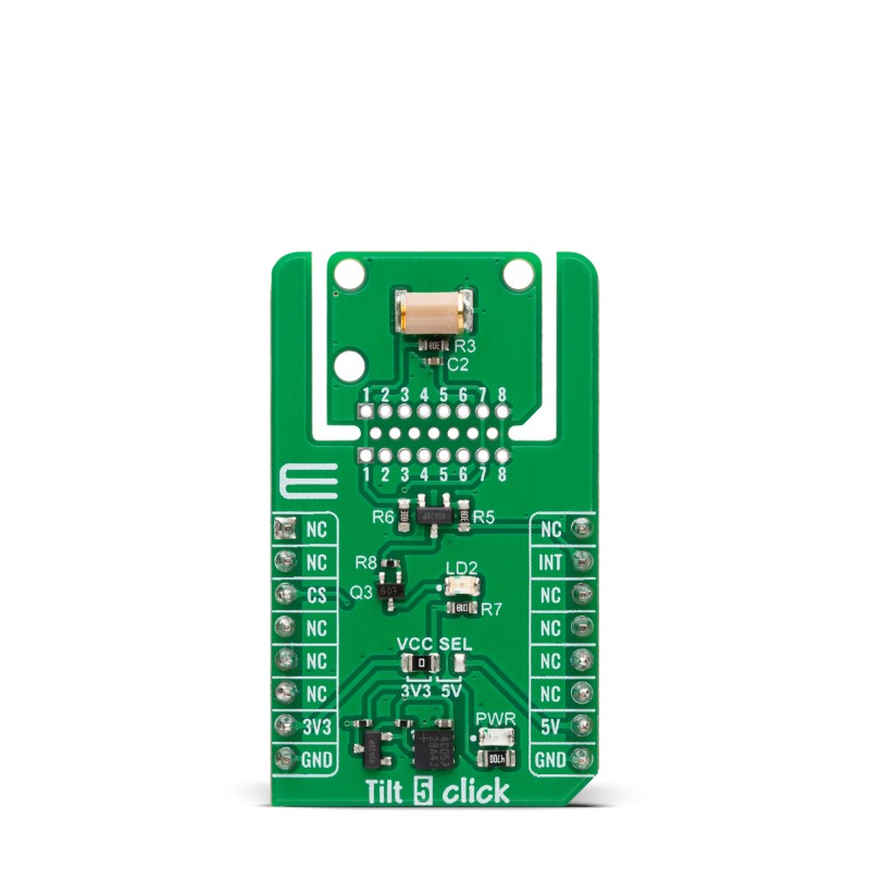 MikroElektronika Tilt 5 Click Light Sensor, Proximity Sensor Sensor Add-On Board for Sensor Sensors