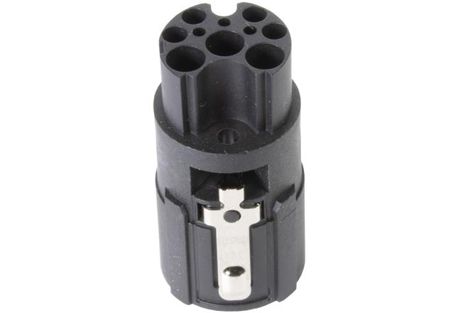 HARTING Male Contact Insert 9 Way for use with Circular Connectors