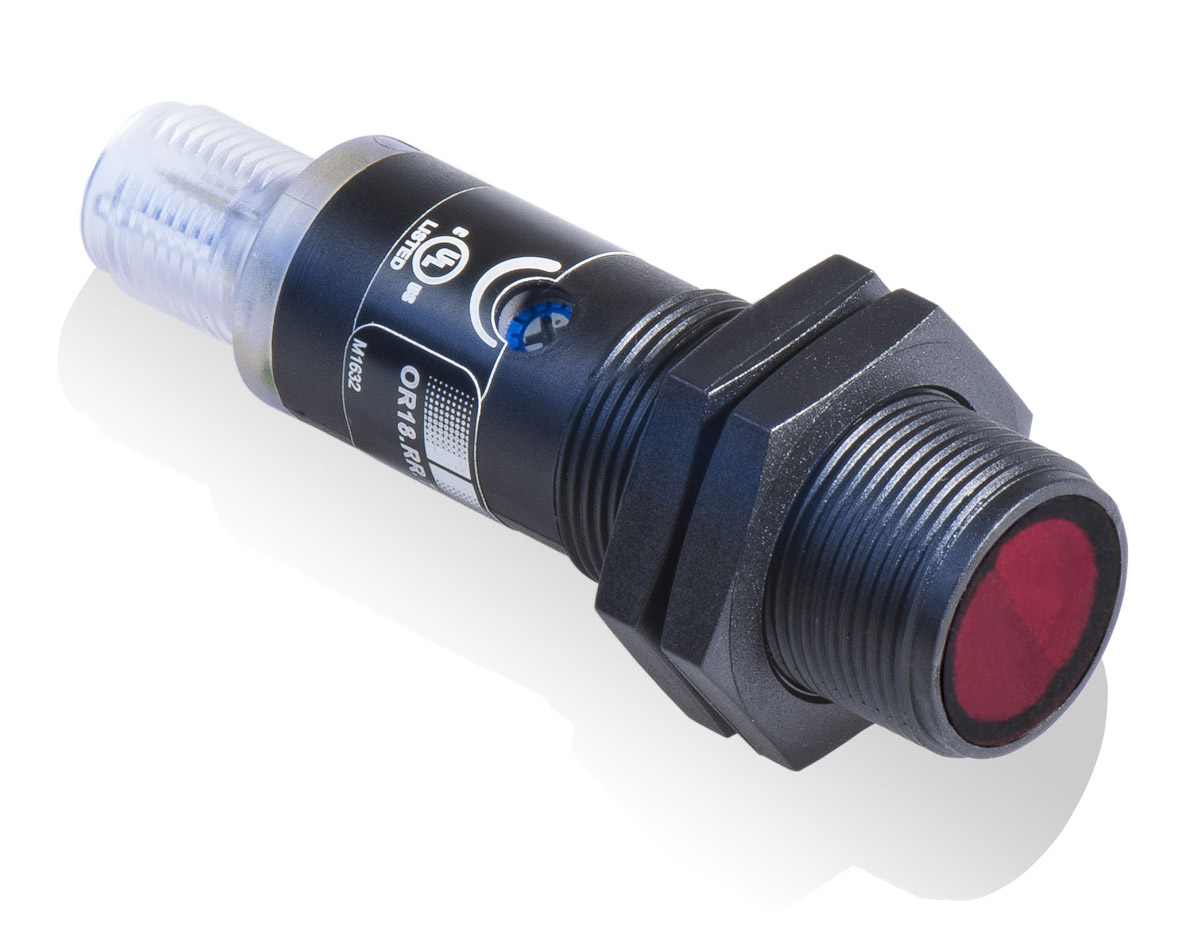 Baumer Through Beam Photoelectric Sensor, Barrel Sensor, 20 mm Detection Range