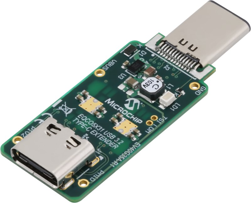 Microchip EV40G35A EQCO5X31 Daughter Board for USB Cables EV40G35A