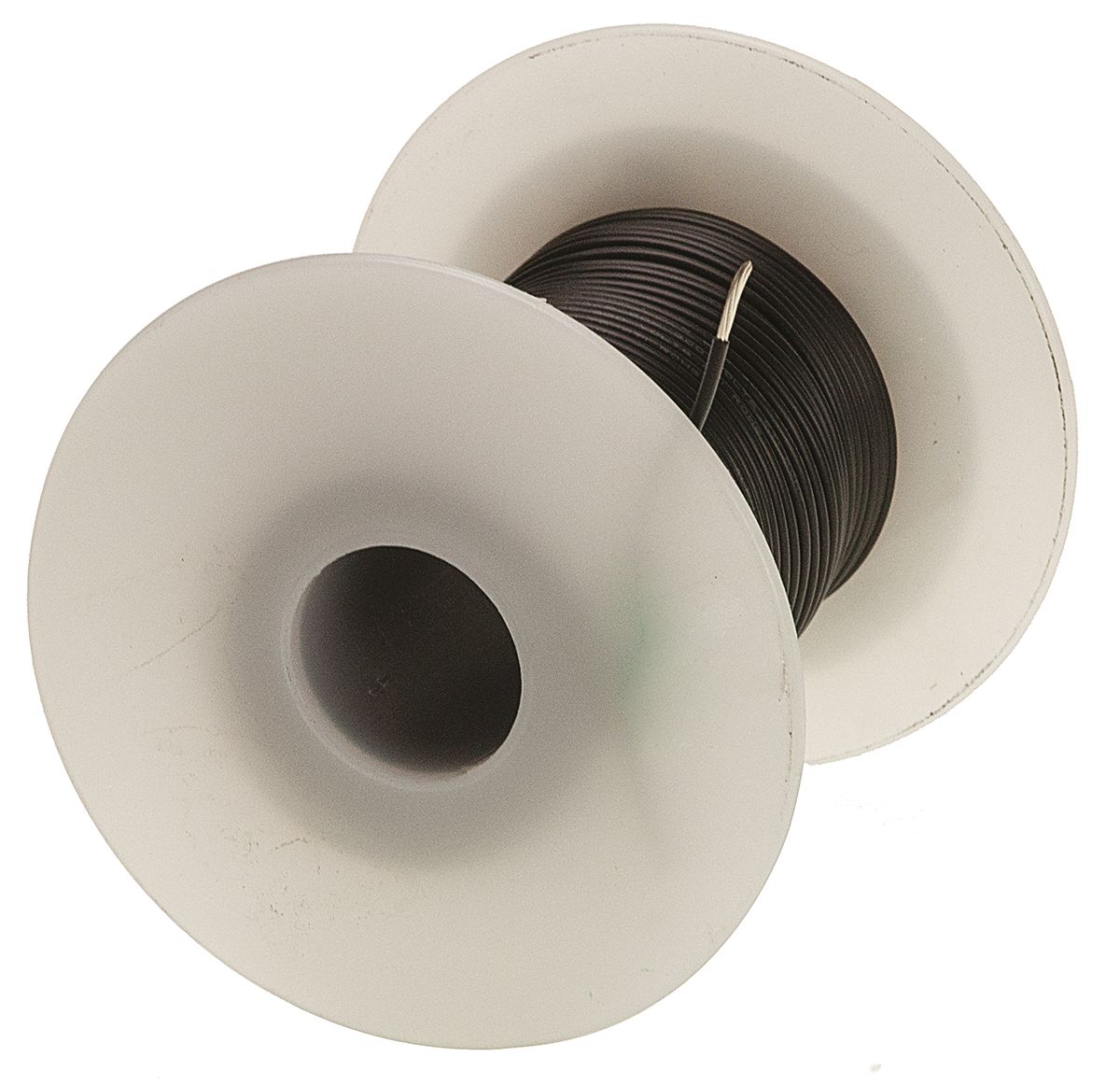 Alpha Wire Black 0.75 mm² Hook Up Wire, 18 AWG, 7/0.40 mm, 30m, SR-PVC Insulation, 3253 BK005