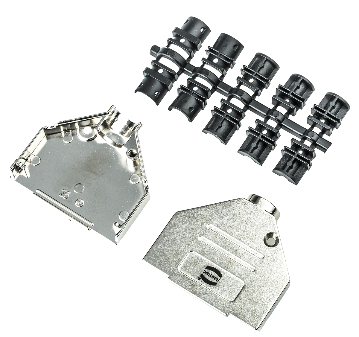 HARTING Metal D Sub Backshell, 25 Way