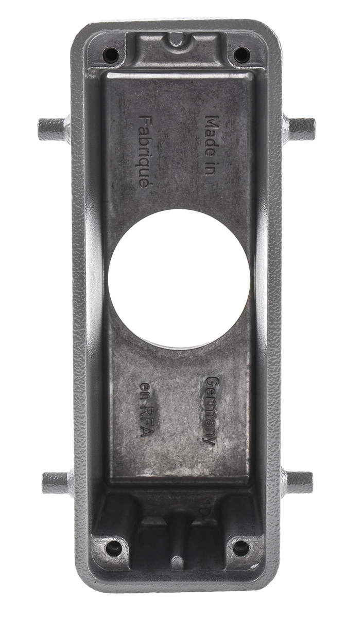 HARTING Han B Heavy Duty Power Connector Hood, Top Entry