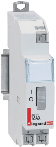 Legrand DIN Rail Power Relay, 230V ac Coil, 16A Switching Current