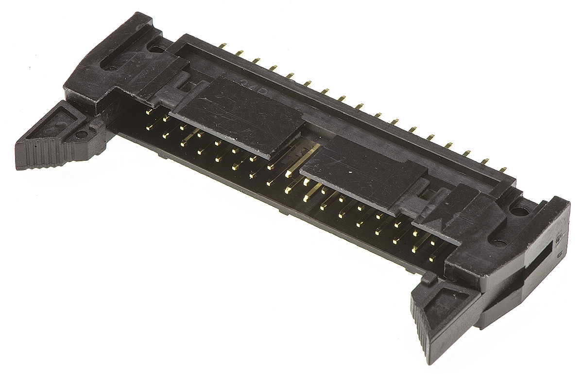 Amphenol Communications Solutions T816 Series Straight Through Hole PCB Header, 34 Contact(s), 2.54 mm Pitch, 2 Row,