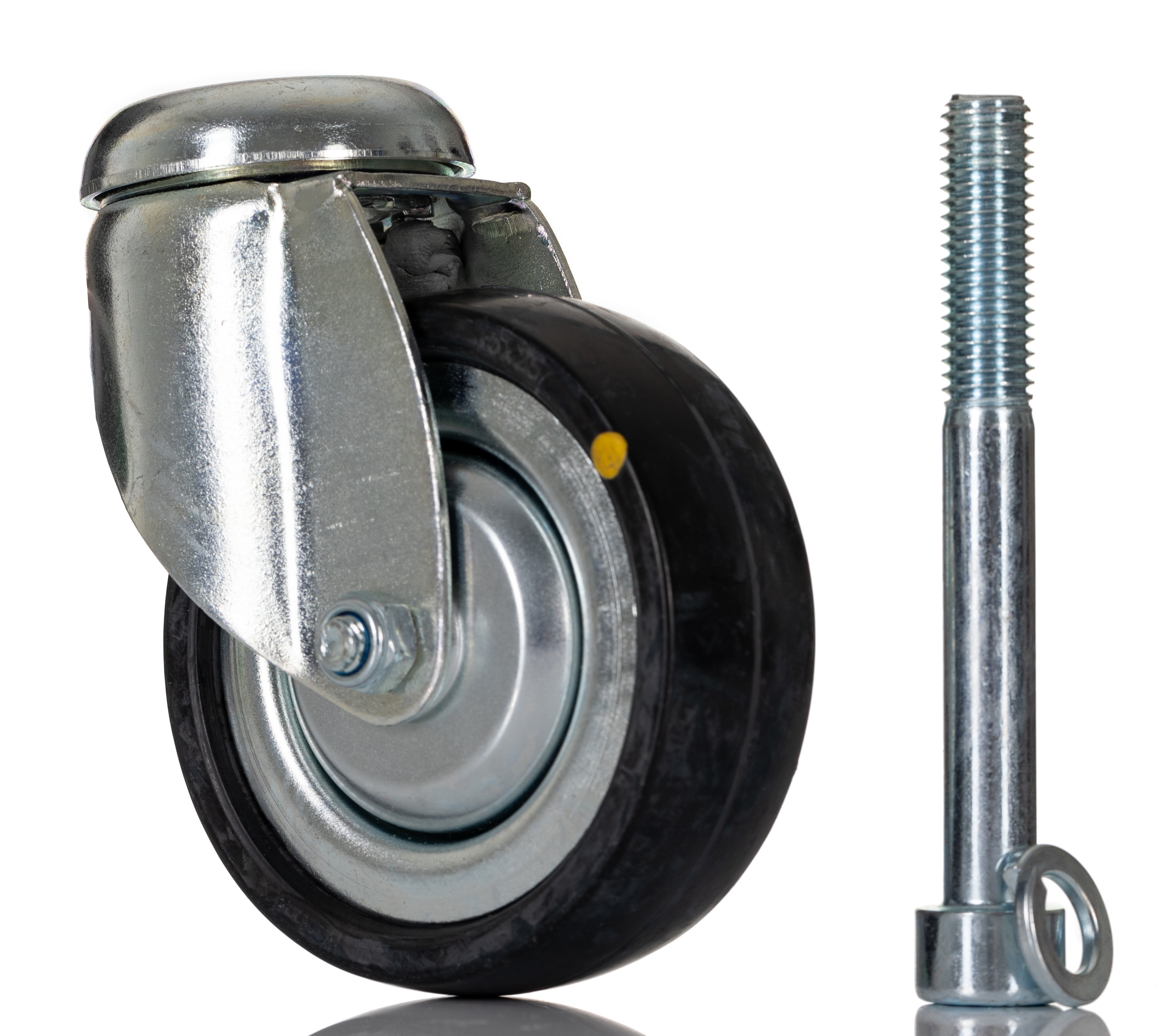 Tente Swivel Castor Wheel, 60kg Capacity, 75mm Wheel