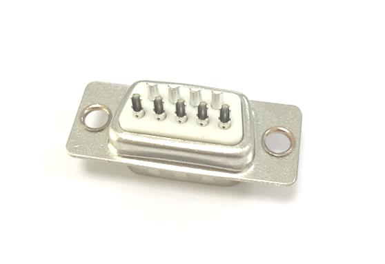 RS PRO 9 Way Panel Mount D-sub Connector Plug, 2.77mm Pitch, with Screw