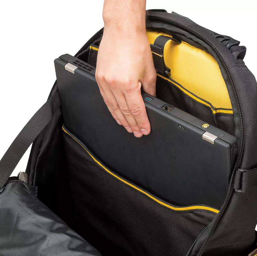 Stanley 600 Denier Fabric Backpack with Shoulder Strap 360mm x 270mm x 495mm