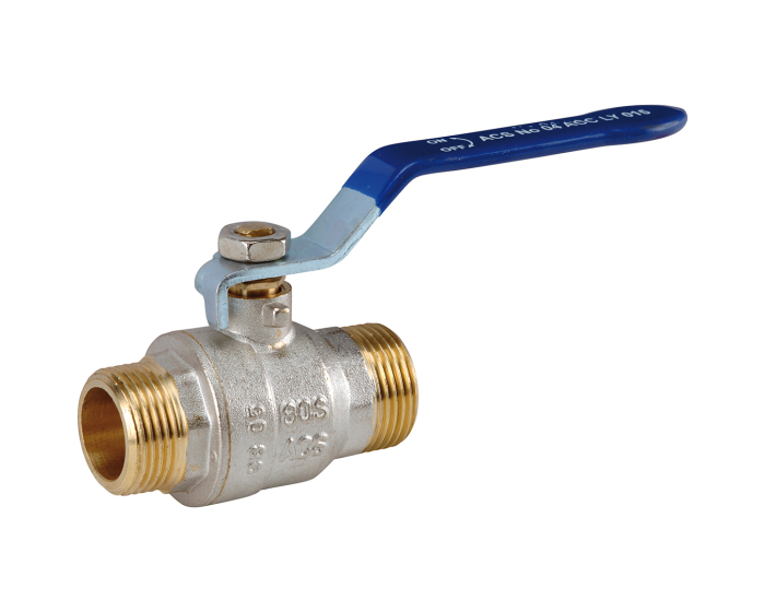 Sferaco Nickel Plated Brass Ball Valve, Ball Valve, Threaded, BSP 3/8in, 30bar Operating Pressure