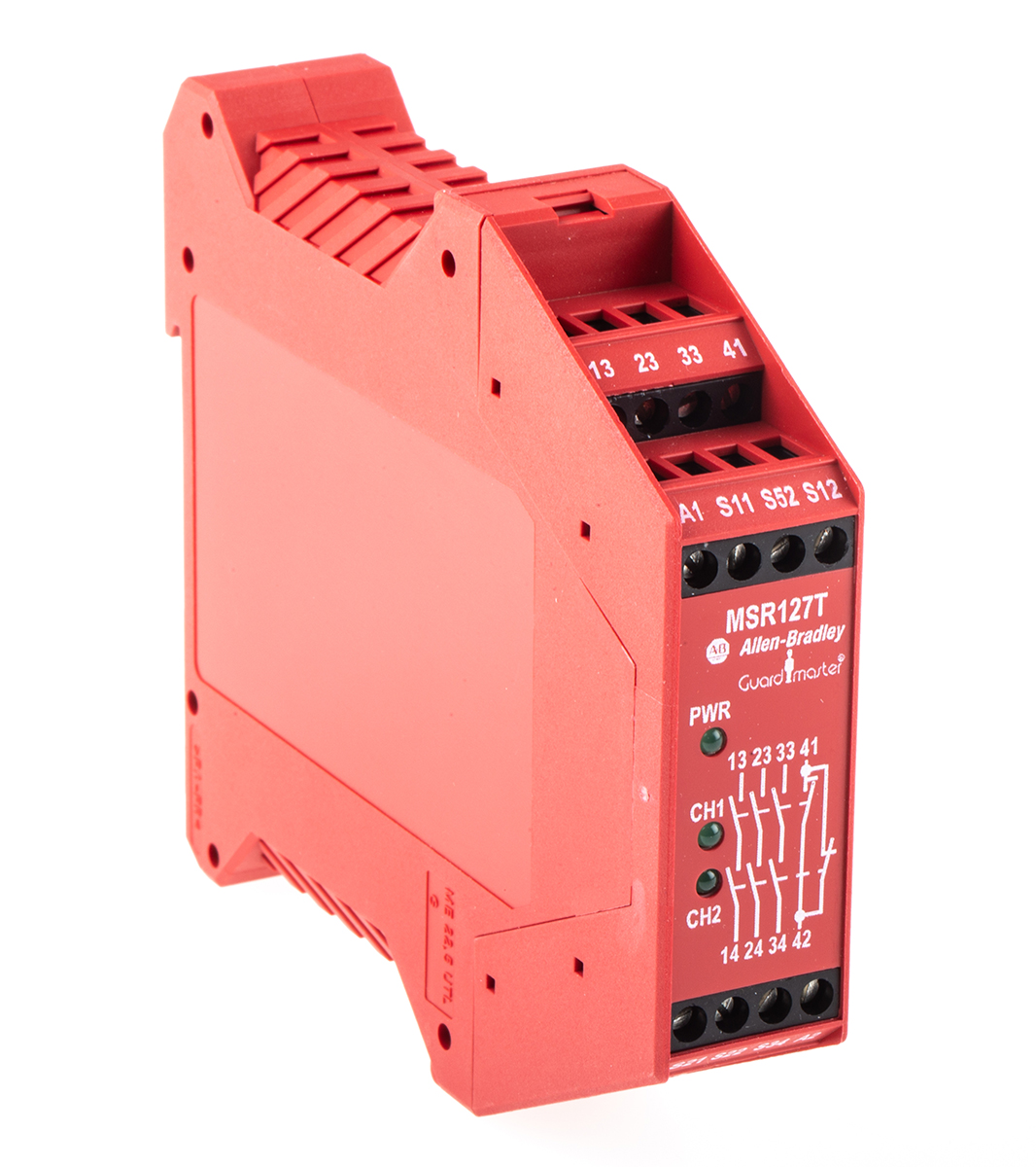Allen Bradley Guardmaster MSR, Minotaur 440R / MSR127T 1 Auxiliary Contacts Safety Relay 24V ac/dc, Dual-Channel 3