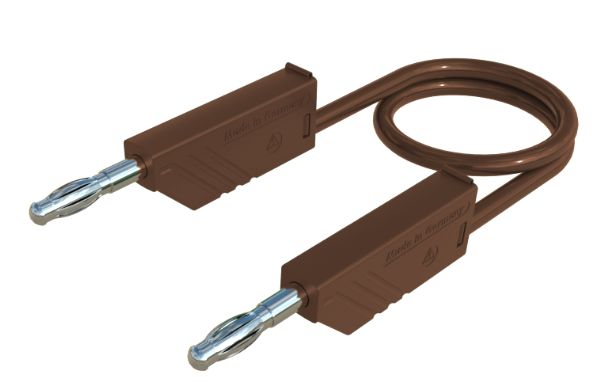 Hirschmann Test & Measurement Test Probes, 32A, 60V dc, Brown, 50cm Lead Length
